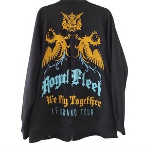 Eight 732 Royal Fleet We Fly Together Le Grand Tour Jacket 2XL Dragon Embroidery